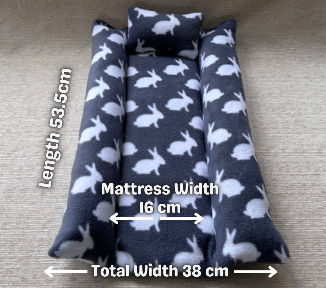 Fleece Single Snuggle Buffer Blanket (can be used with J&S Bunny Bits /  Woodhobby Bed)