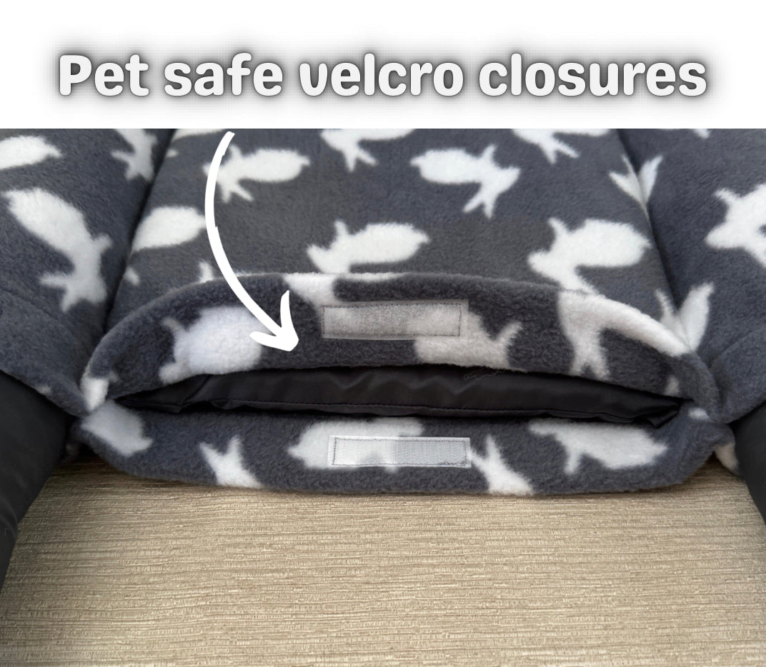 Fleece Double Snuggle Buffer Bed