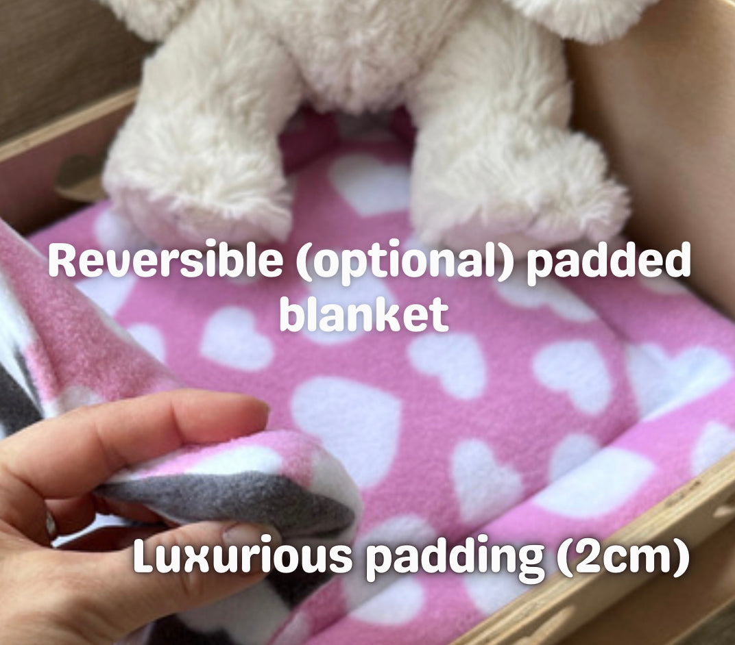 Padded Blanket (fits J&S Bunny Bits / WoodhobbyBed)