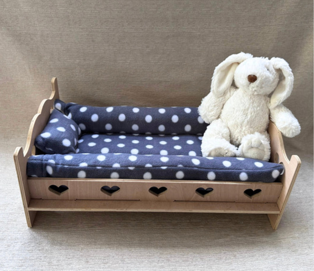 Fleece Single Snuggle Buffer Blanket (can be used with J&S Bunny Bits /  Woodhobby Bed)