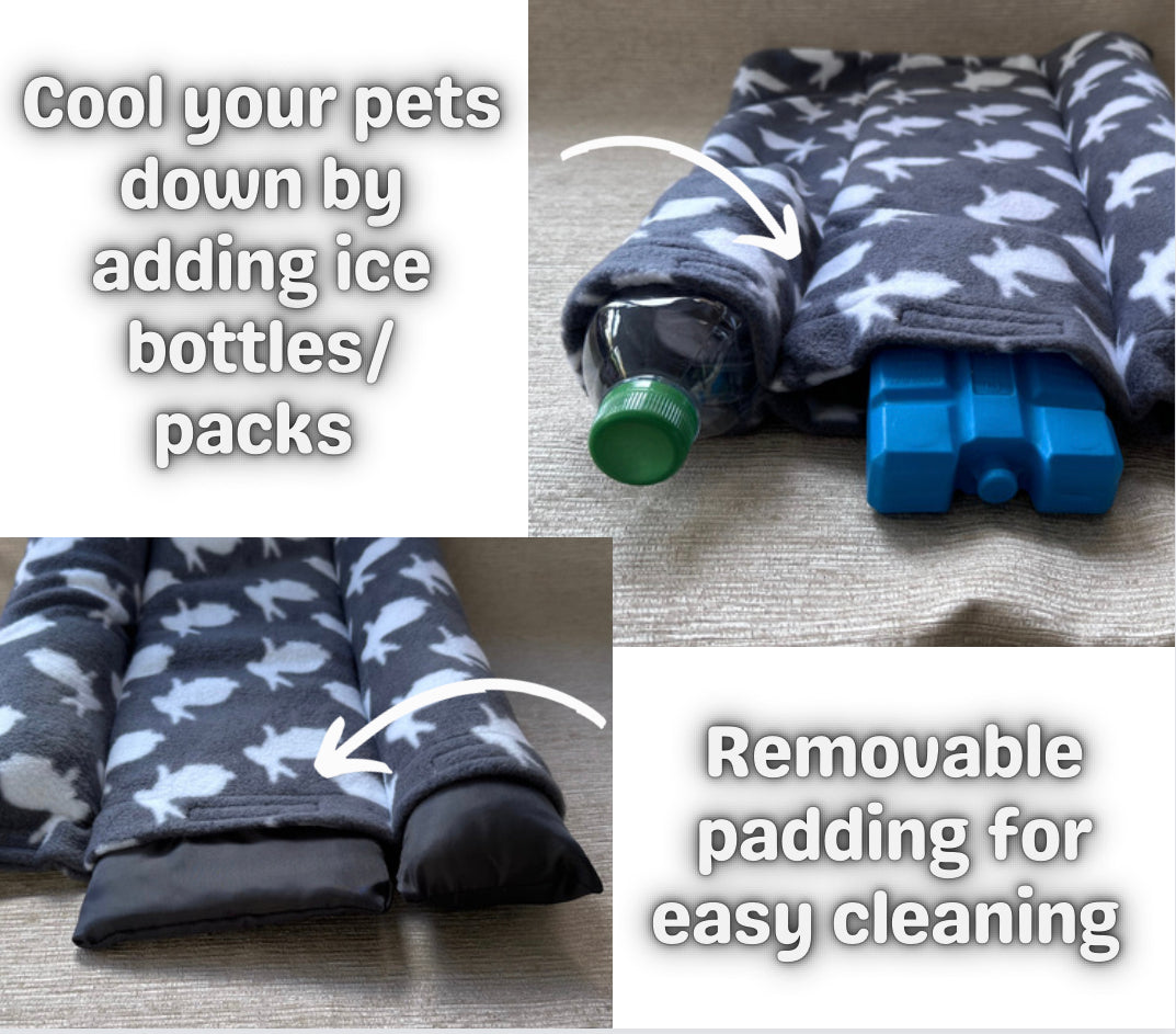 Fleece Single Snuggle Buffer Blanket (can be used with J&S Bunny Bits /  Woodhobby Bed)