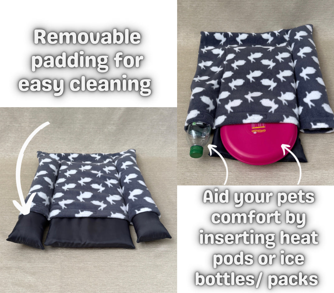 Fleece Double Snuggle Buffer Bed